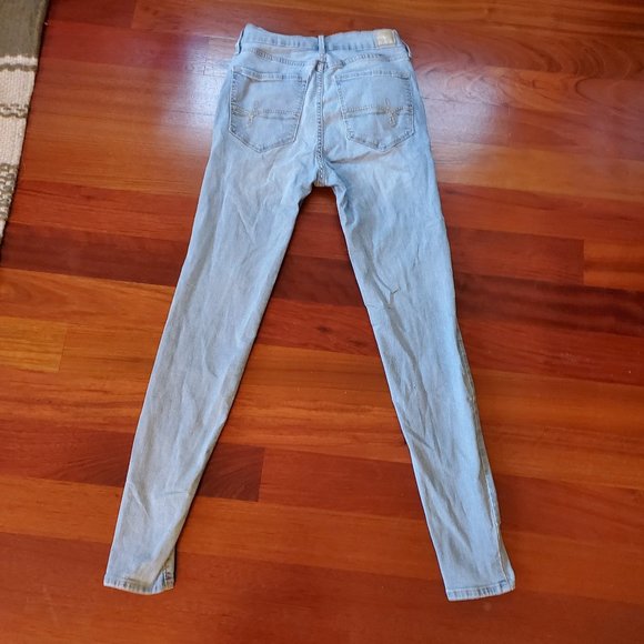 Denizen from Levi's Light Wash High-Rise Jegging Jeans Size 5/27 - Picture 9 of 15